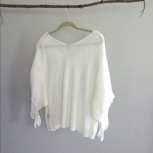 Cream Float on Me Lightweight Sweater Top - Picture 9 of 14